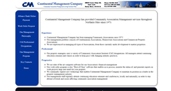 Desktop Screenshot of continentalmgmt.com
