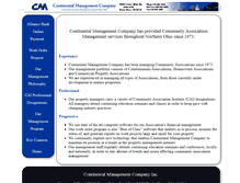 Tablet Screenshot of continentalmgmt.com